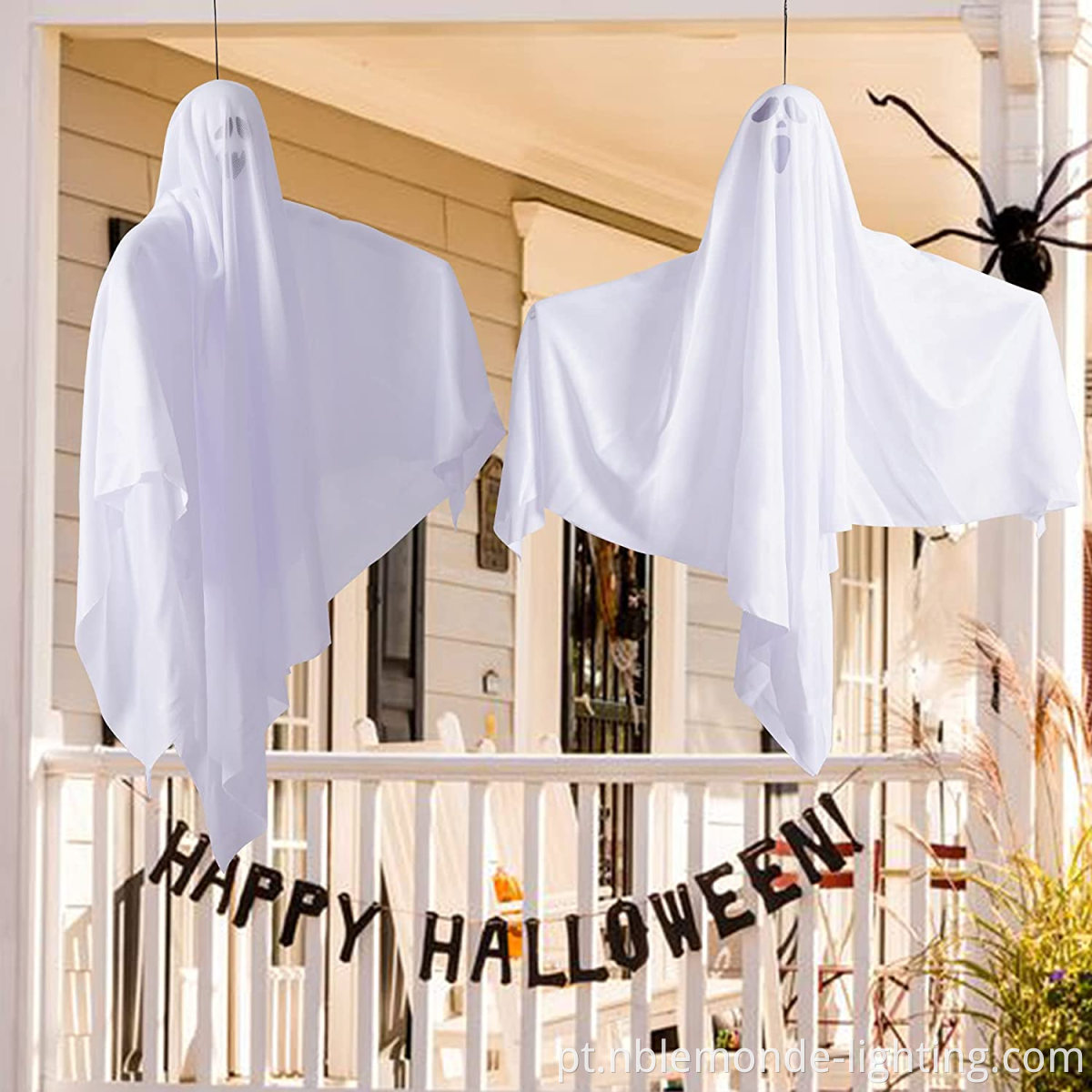 Phantom Halloween Hanging Light Decor